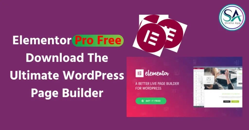 Elementor Pro Free Download